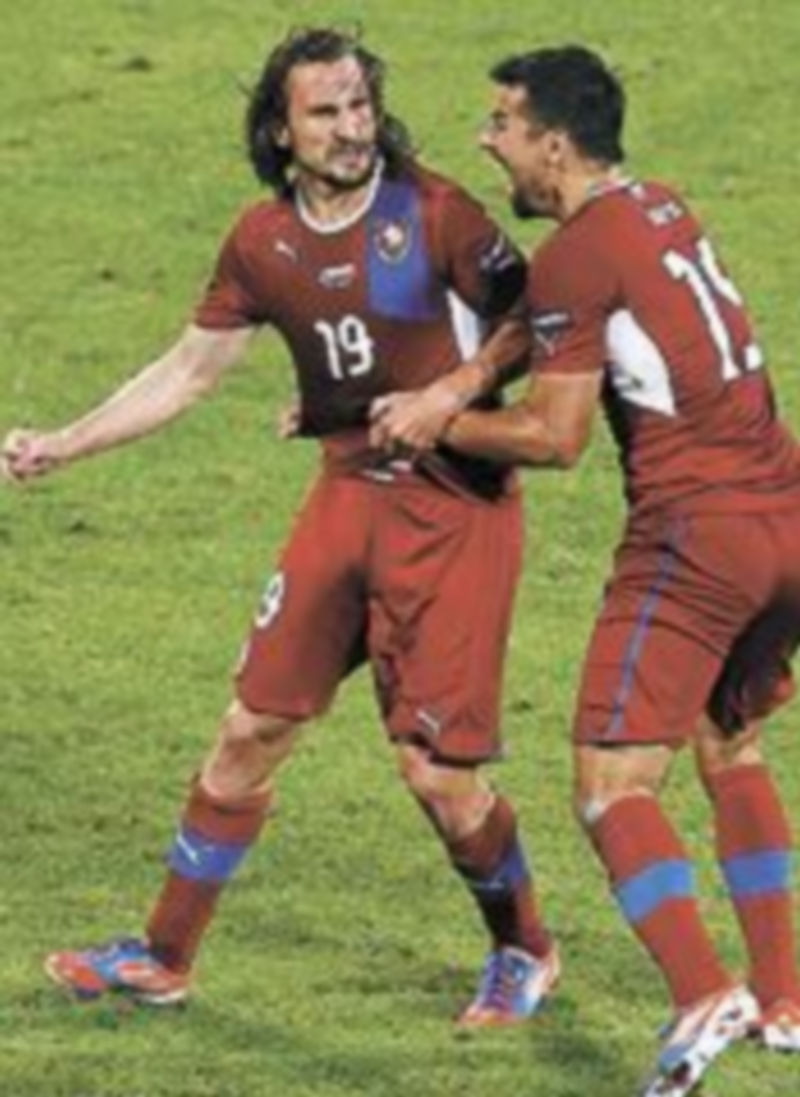 Alegría en los checos. / Reuters.