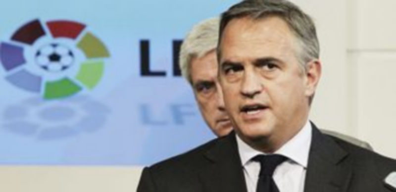 El presidente de la Liga