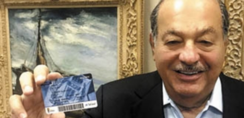 Carlos Slim también es el accionista principal del Real Oviedo de fútbol. / EFE