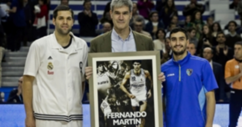 Felipe Reyes (izq) y Jaime Fernández (der.)