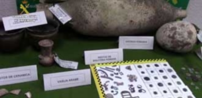 Intervienen 128 piezas arqueológicas que iban a ser vendidas en internet 1 La investigación se inició el pasado mes de noviembre de 2015. / Europa Press