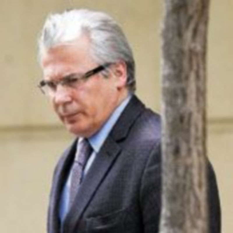 La acusación popular pide 20 años de inhabilitación para el juez Baltasar Garzón. / Efe