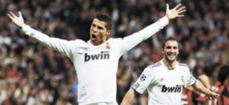 Cristiano Ronaldo celebra con rabia su gol