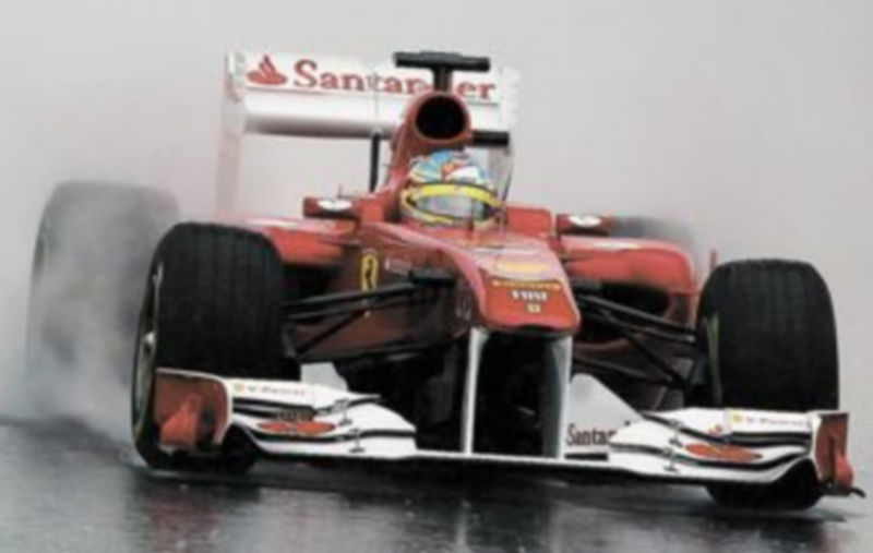 Fernando Alonso ni siquiera llegó a realizar una vuelta cronometrada. / Efe