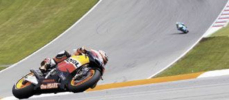 El líder del Mundial de Moto GP