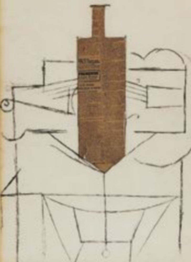 La obra ‘Botella violín’