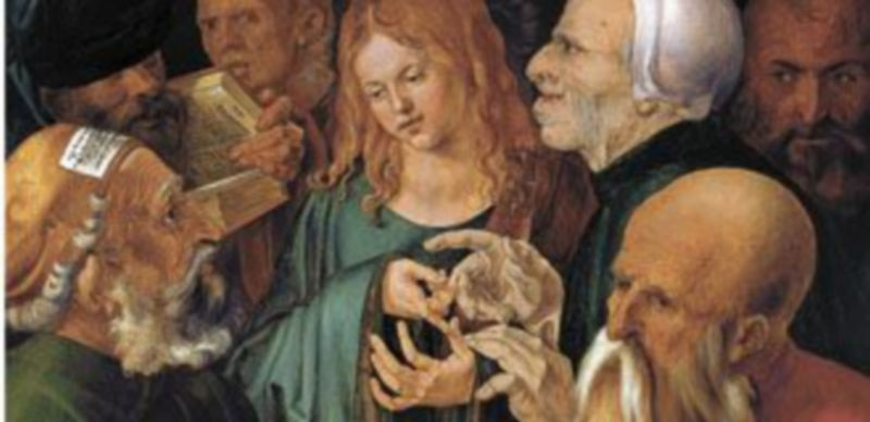 Óleo sobre tabla de Alberto Durero