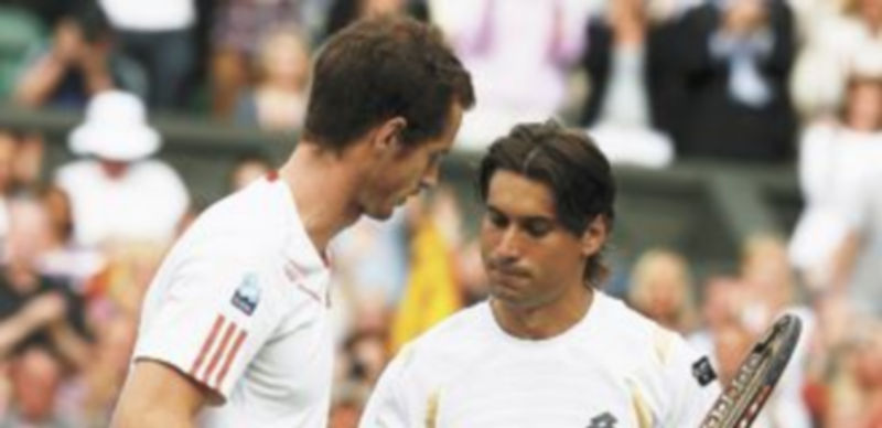 El tenista de Jávea perdonó demasiado al escocés Andy Murray y lo acabó pagando en el marcador final. / Reuters