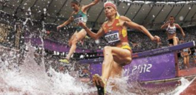 La palentina controló la carrera con inteligencia y no forzó demasiado para entrar cuarta de su serie y lograr la clasificación.  / reuters