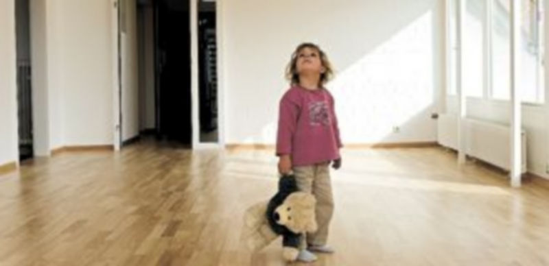 Los más pequeños no solo se asustan al quedarse solos