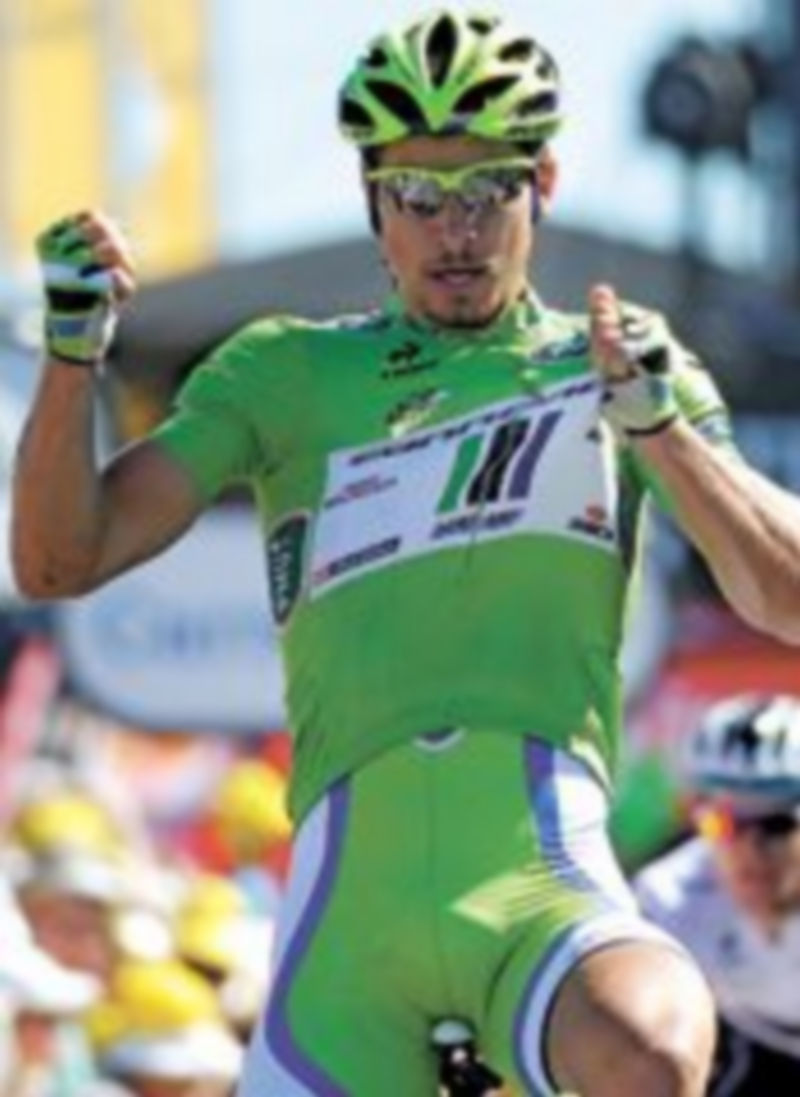 Sagan amplió su ventaja al frente de la clasificación por puntos. / N. Bouvy (EFE)