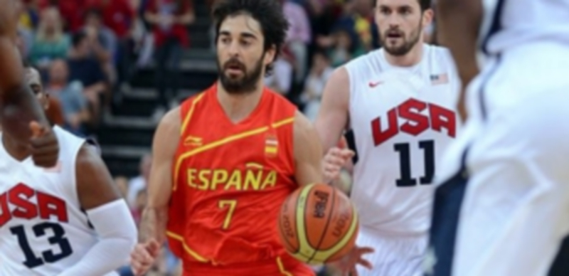La selección española de baloncesto en uno de los últimos partidos que les enfrentó al su rival estadounidense. / Europa Press