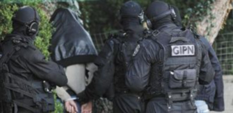 Los efectivos de la unidad de élite de la Policía Nacional francesa