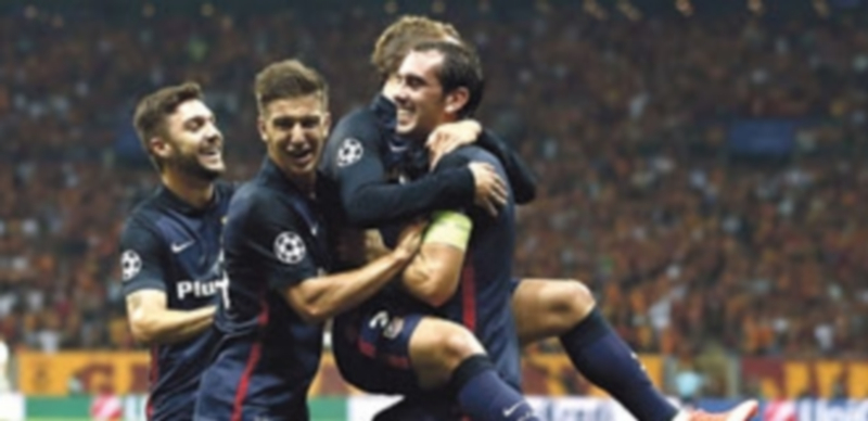 El jugador del Atlético de Madrid