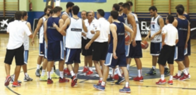 La Selección lleva trabajando todo el mes de agosto a las órdenes de Sergio Scariolo con el objetivo de llegar en el mejor momento posible a la cita continental. / EFE