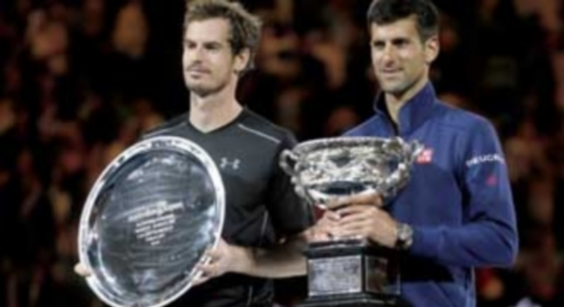 El serbio le ha ganado a Murray las cuatro finales entre ambos en Australia. / EFE