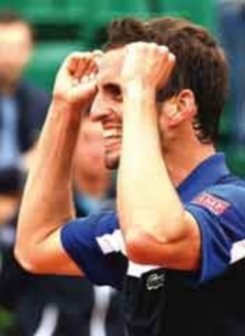 Albert Ramos celebra la victoria más importante de su carrera