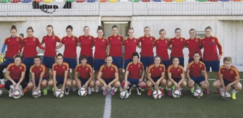 Las 23 jugadoras de la Selección Española de Fútbol