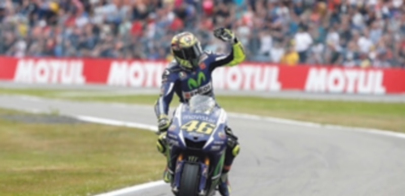 Valentino Rossi llevaba cinco temporadas sin partir desde la primera plaza en una carrera