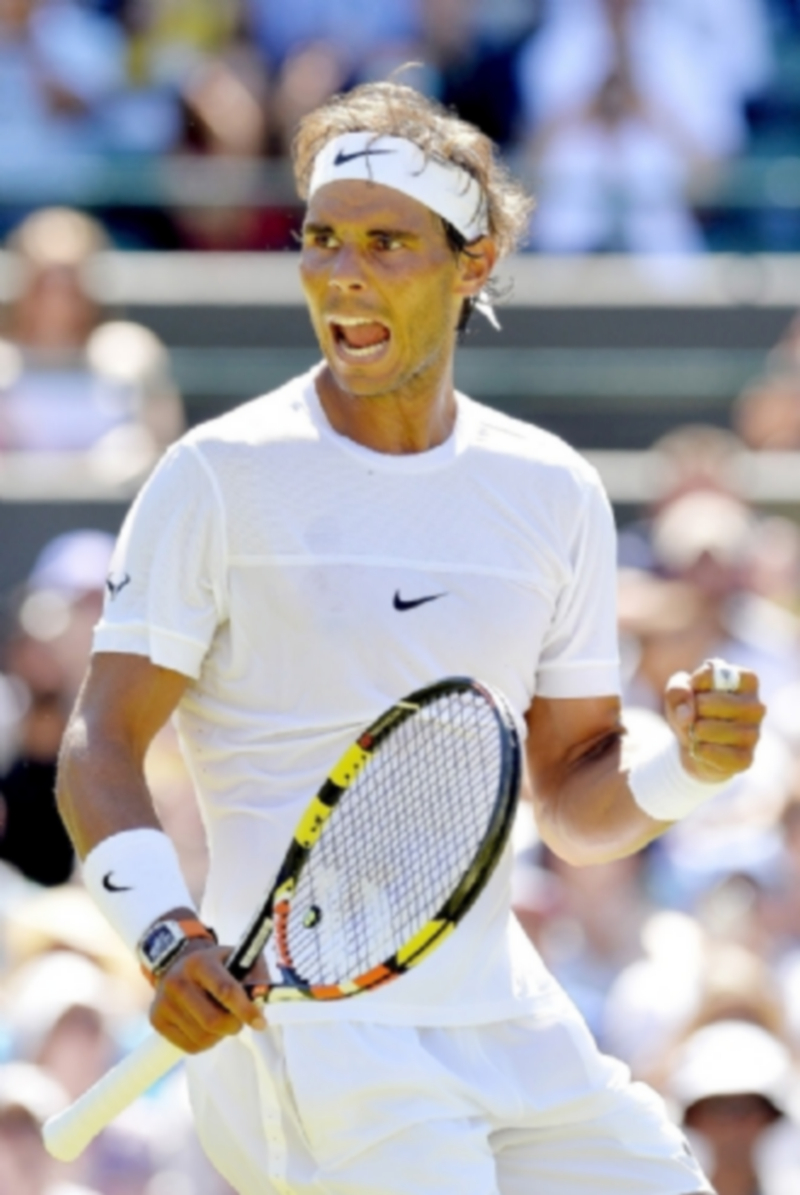 Rafa Nadal espera alcanzar la final como hizo en 2011 ante Novak Djokovic. / EFE