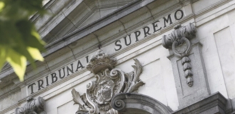 Exterior del Tribunal Supremo