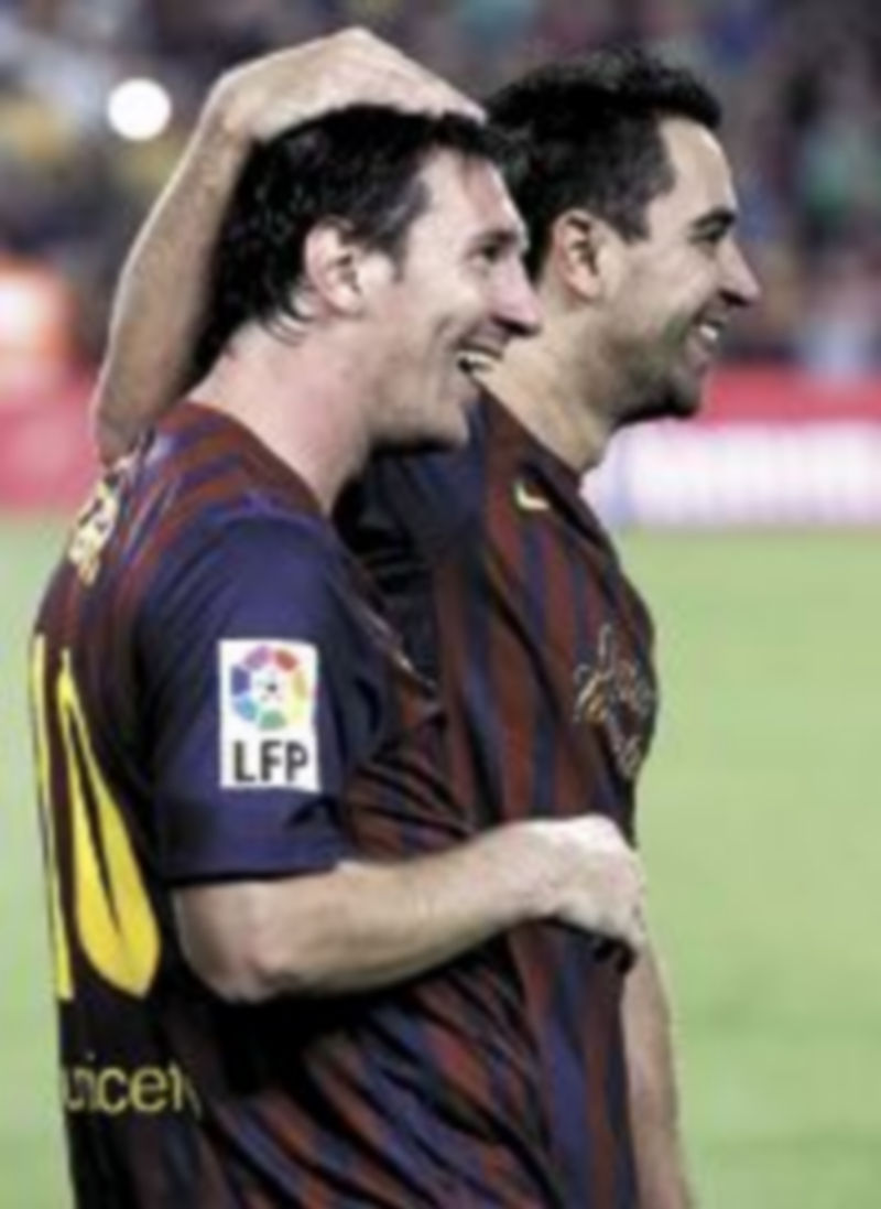 Xavi confesó que el duelo en San Mamés fue un «partidazo». / Efe