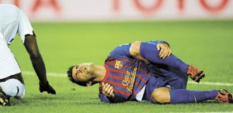 Villa se rompe la tibia 4 38 1241