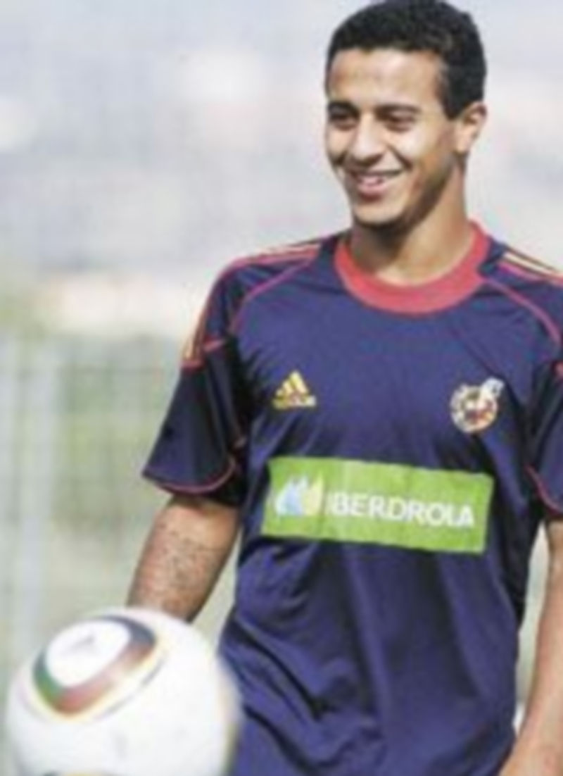 Thiago ha demostrado su calidad en las categorías inferiores. / Reuters