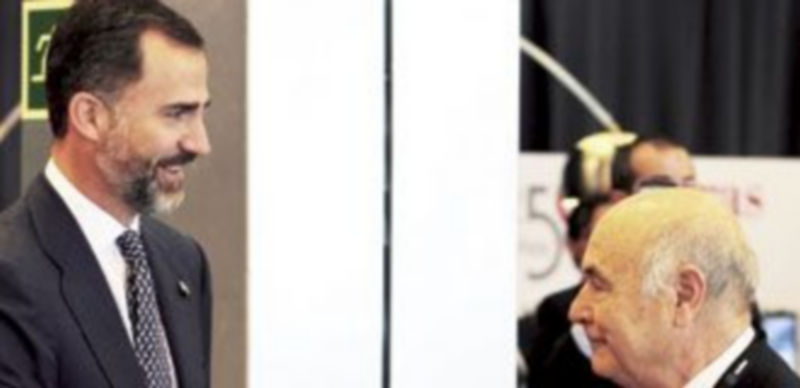 Presidentes de las Cámaras de Comercio de Castilla y León posan en Madrid con motivo de la Asamblea General. / Ical