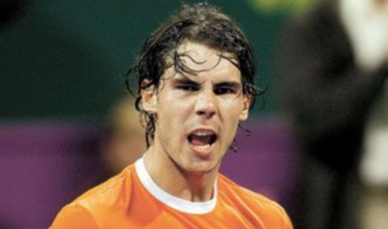 Rafa Nadal cerró su encuentro en solo dos cortos sets. / REUTERS