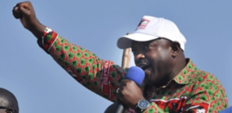 El presidente de Burundi