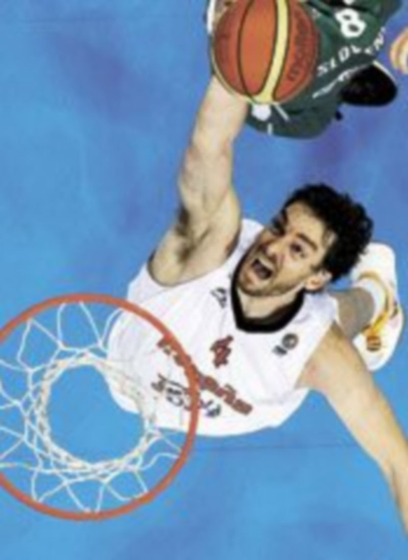 El ala-pívot Pau Gasol firmó 19 puntos ante los balcánicos. / Juanjo Martín (Efe)