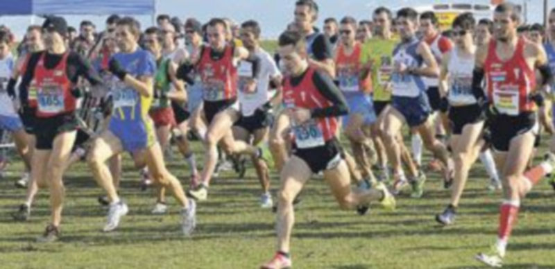 Deporte, frío, y un torto 4 Momento de la salida de la prueba grande