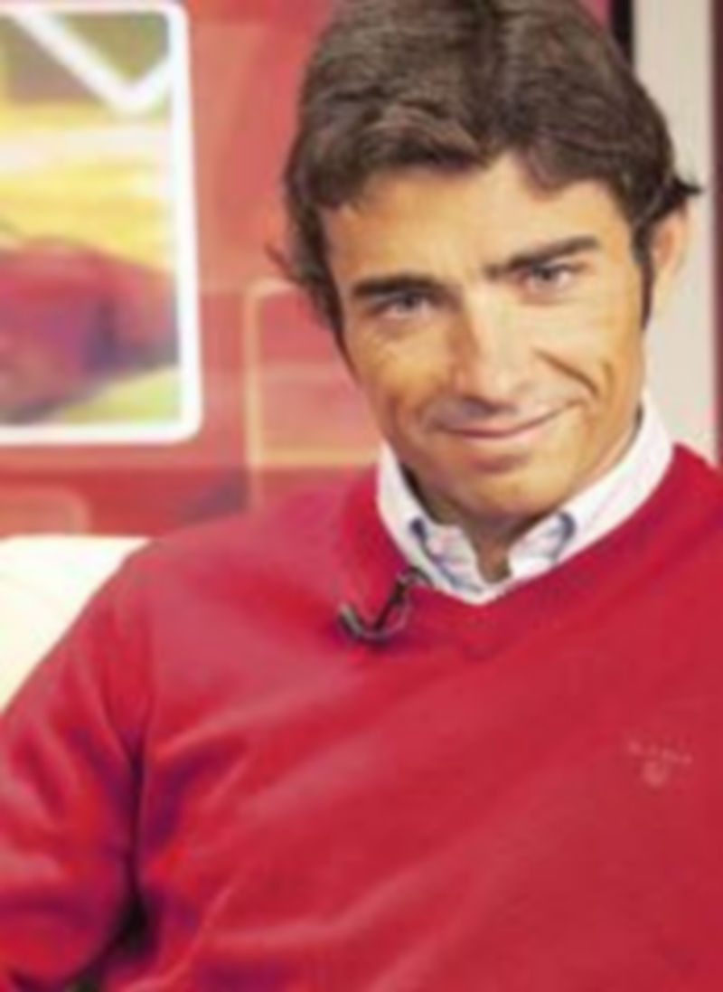 Fernando Robleño durante la entrevista en ‘Grana y Oro’. / Eva Garrido