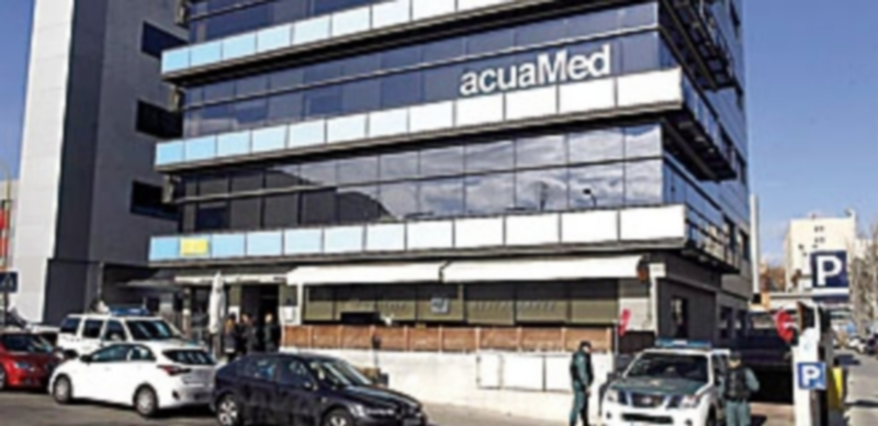 El denunciante de ‘Acuamed’ dice que existía un acuerdo con Cañete 1 Sede de la empresa pública Acuamed