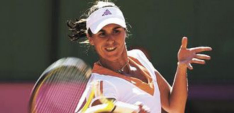 La tenista se mostró indignada por las palabras de la capitana. / Reuters