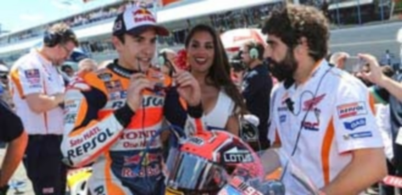 El piloto español Marc Márquez durante una parrilla de salida. / Europa Press