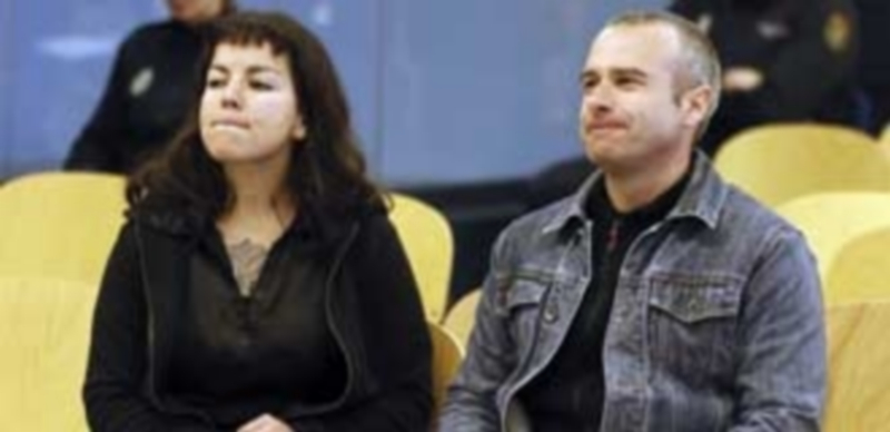 El matrimonio acusado de atentar contra la Basílica del Pilar en Zaragoza. / Efe