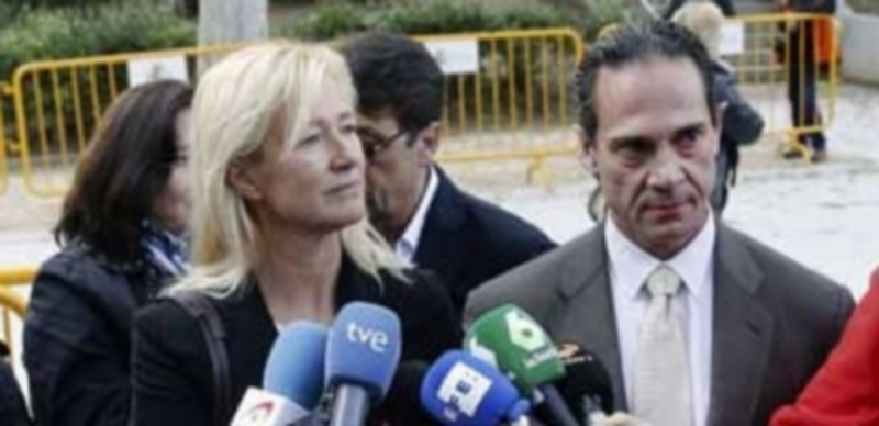 El juez cita a declarar al dueño del bufete de abogados Nummaria 1 La actriz Ana Duato ante los medios de comunicación. / Efe
