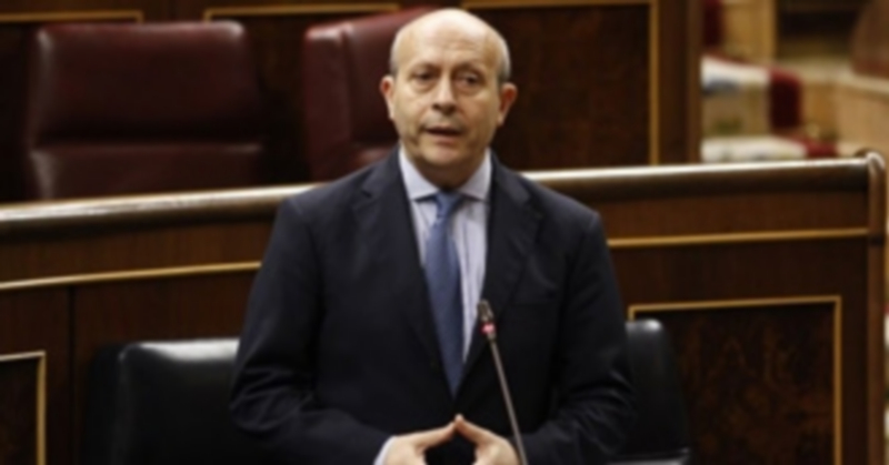 El ministro de Cultura y Educación José Ignacio Wert