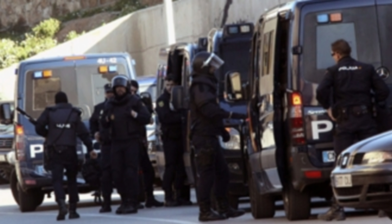 Dispositivo policial en la barriada de El Príncipe