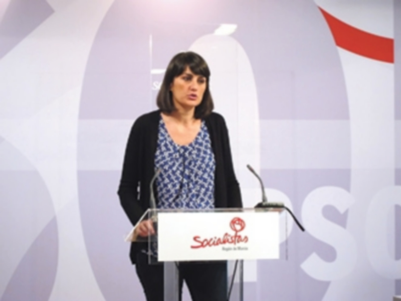 El PSOE cree que es “asqueroso” los últimos detalles sobre la ‘Púnica’ 1 María González Veracruz durante una rueda de prensa del PSOE. / Europa Press