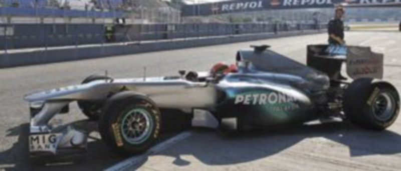 El piloto Michael Schumacher