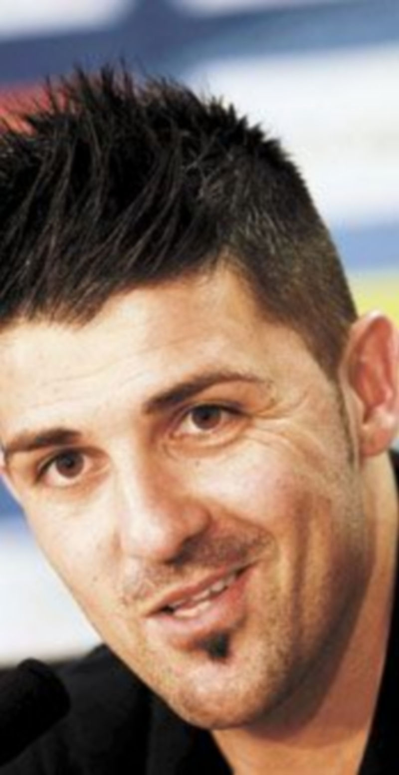 Villa reconoció que le alegró la victoria del Sporting en el Bernabéu. / Efe.