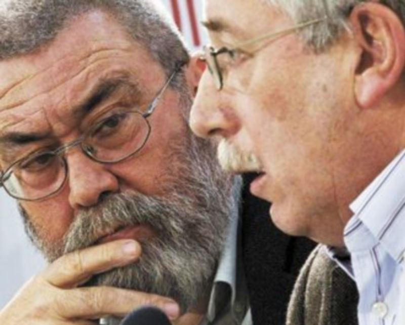 Los líderes de UGT y Comisiones Obreras