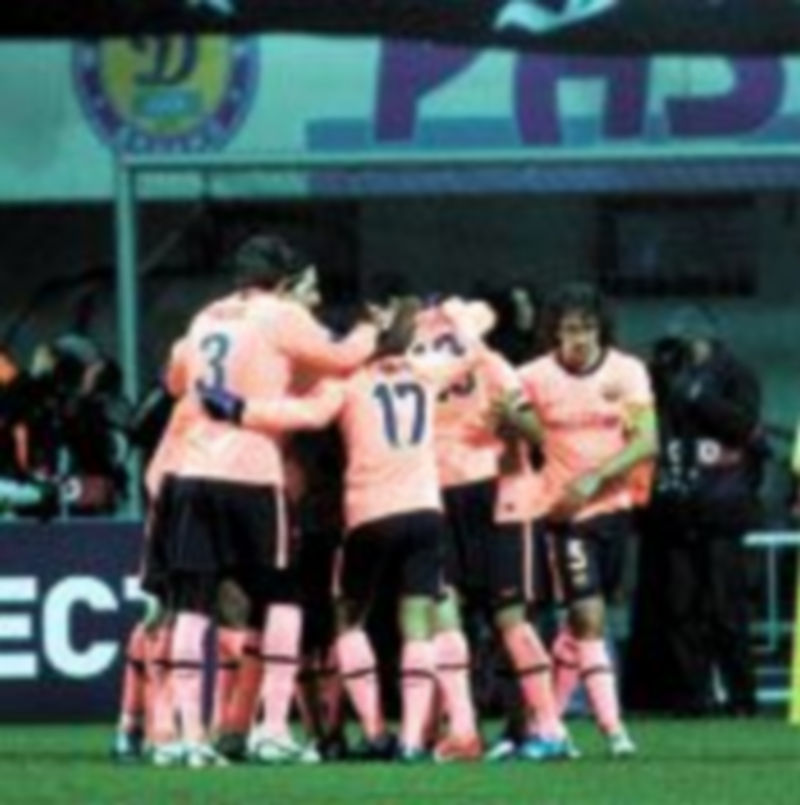 El cuadro azulgrana disputará la semana que viene el Mundialito. /REUTERS