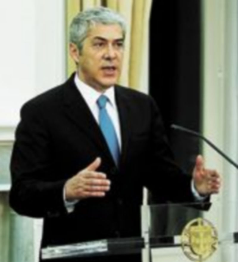 El dimitido primer ministro José Sócrates