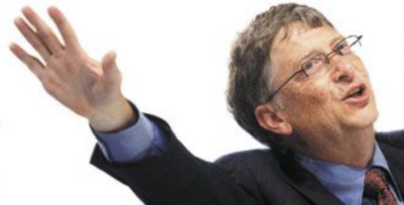 El empresario y filántropo estadounidense Bill Gates