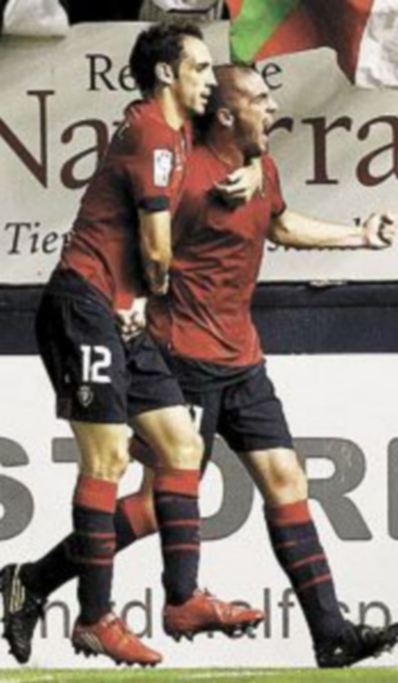 Juanfran y Pandiani.