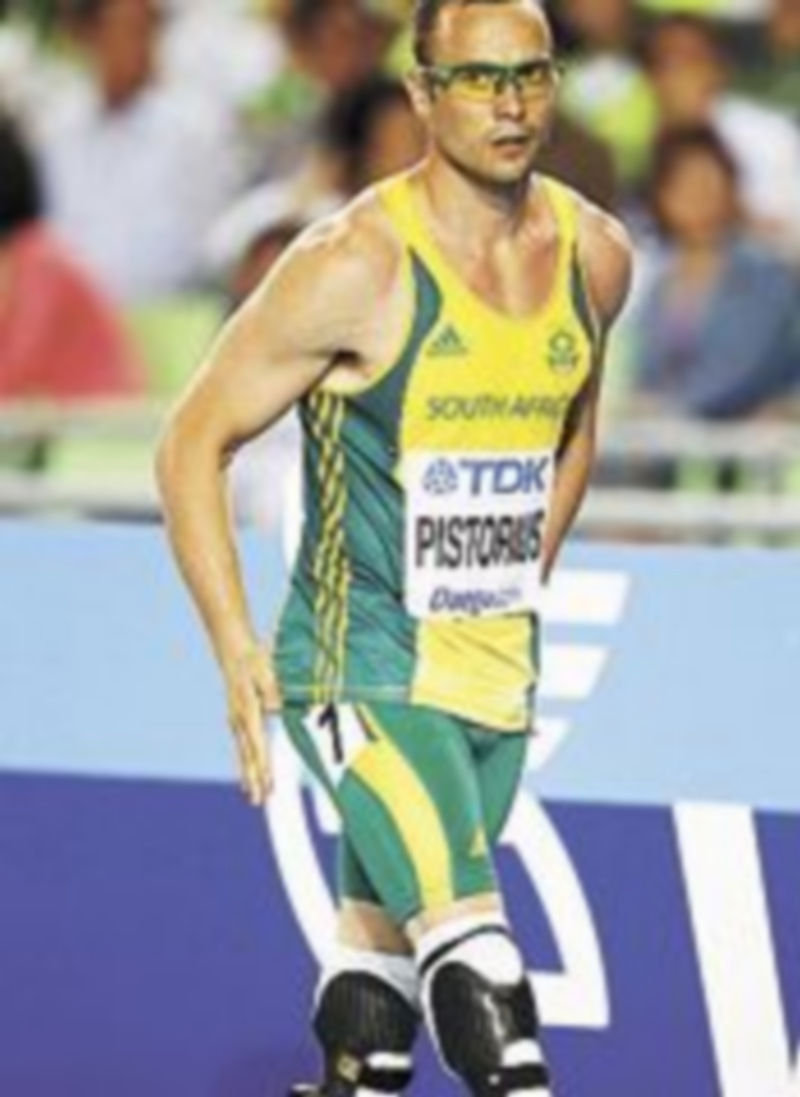 Oscar Pistorius.